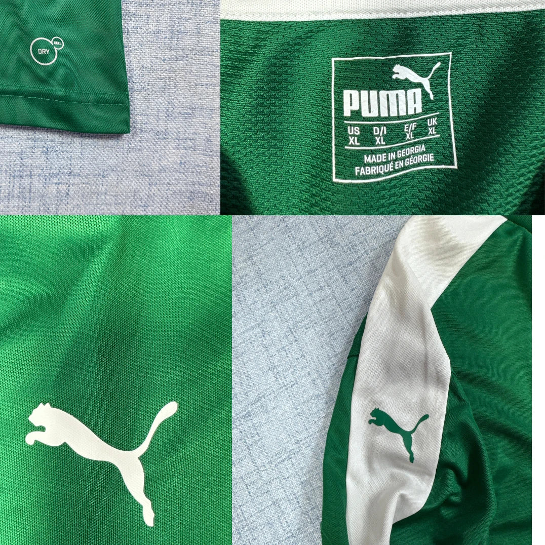 Puma® Green Training Jersey Top-XL