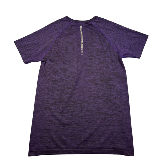 Work Out® Purple Athletic T Shirt-M
