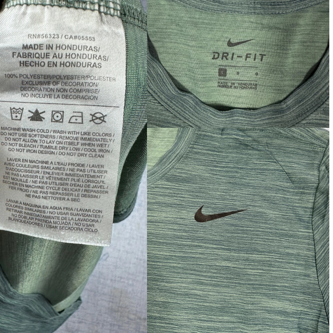 Nike® Green Dri Fit T Shirt-L