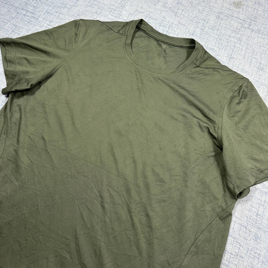 Unbranded Olive Green Athletic T Shirt-M