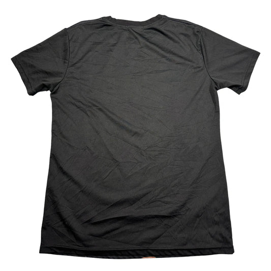 J.XQS®Black Graphic T Shirt-S