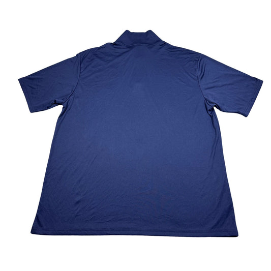 Hanes® Blue Polo Shirt Cool DRI-XL