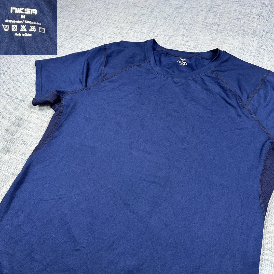 Niksa® Blue Performance T Shirt-S