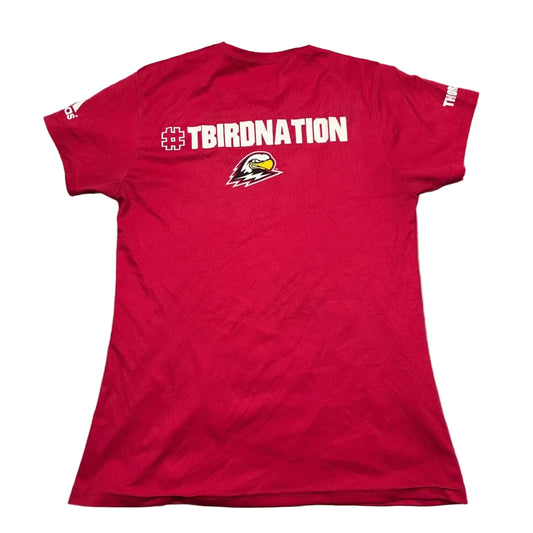 Adidas® Red Graphic Sports Tee-S