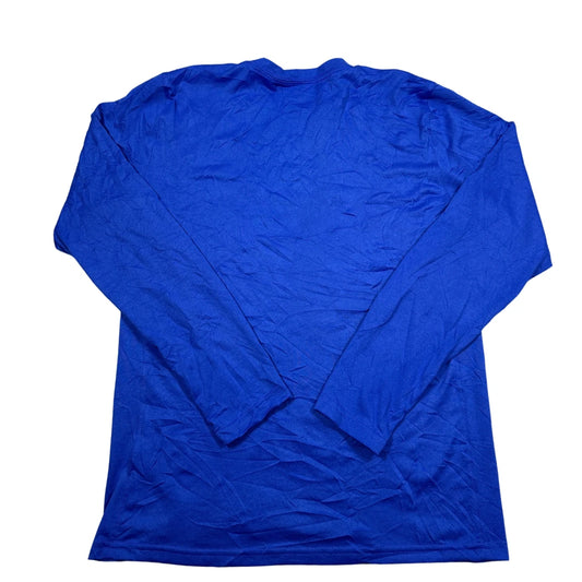 Nike® Blue Dri Fit Long Sleeve-M