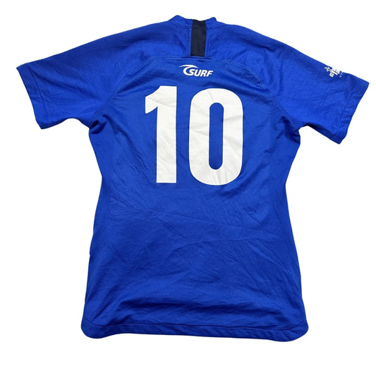 Nike® Royal Blue Dri-Fit Soccer Jersey Number 10-M