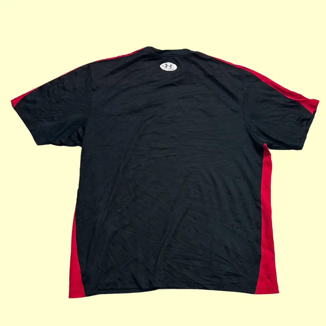 Under Armour Black & Red Sports T-Shirt
