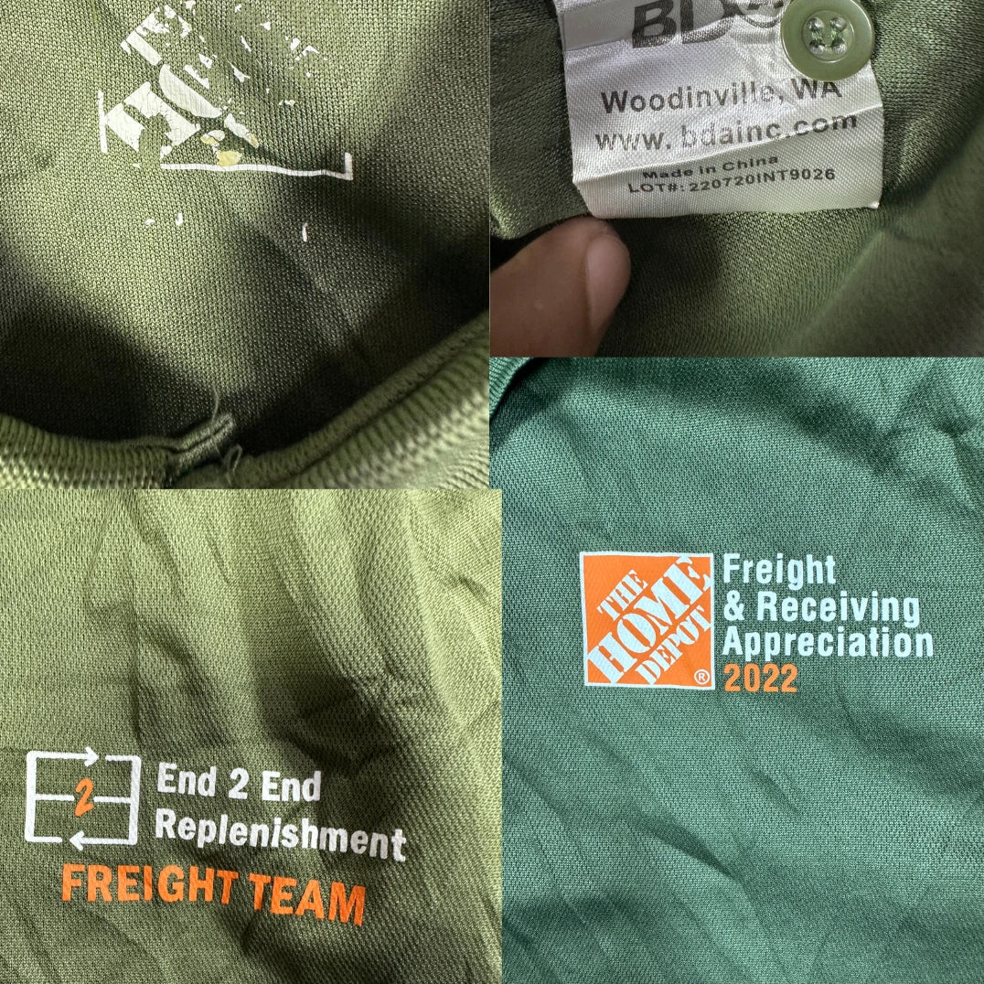 BDA Green Polo Shirt-M T Shirt