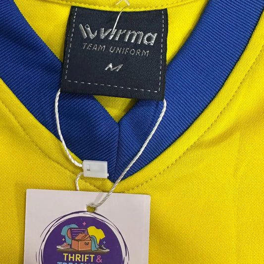 Wirma Team Uniform Sports Tee – Yellow & Blue