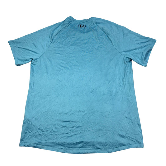 Under Armour® Sky Blue Tech Tee Performance T Shirt-XL