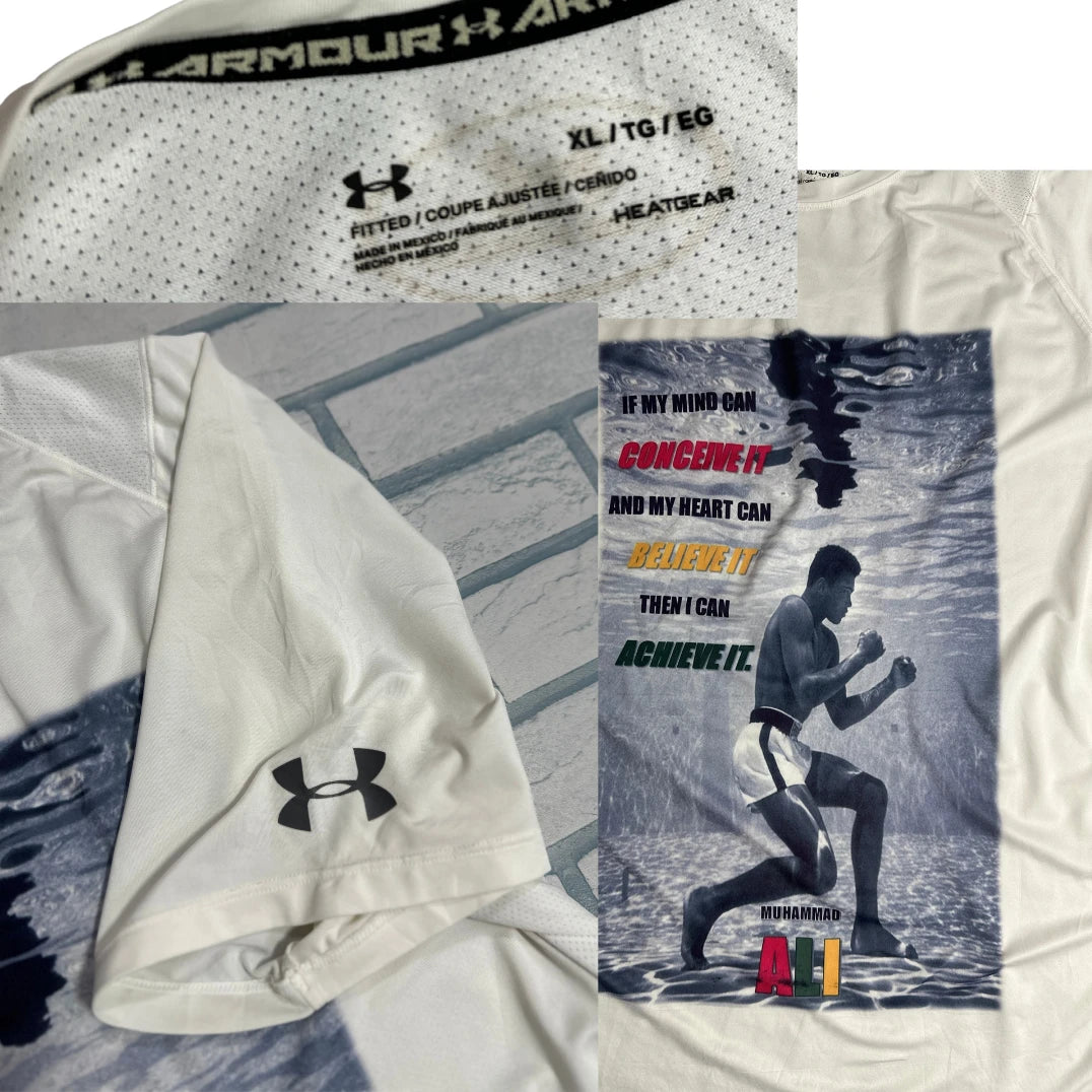 Under Armour HeatGear Muhammad Ali Graphic Performance T Shirt 🥊🔥