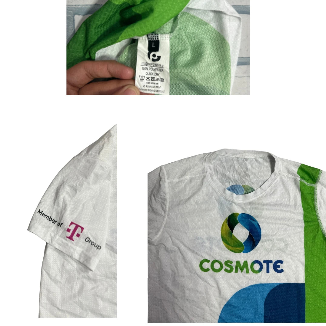 COSMOTE Quick-Dry Sports Jersey 💚💙
