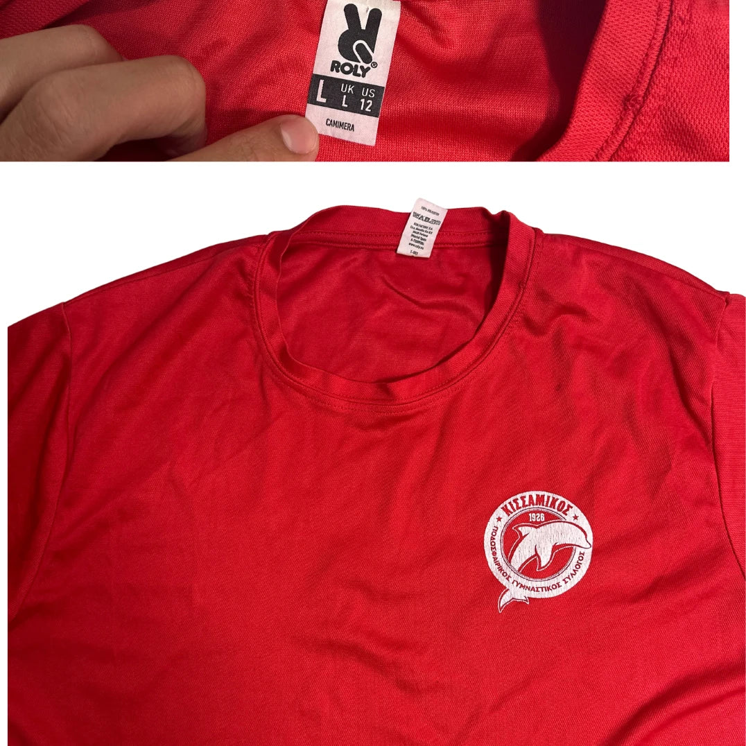 Red Athletic Coach Graphic T Shirt 🏋️♂️🔥