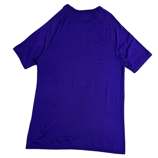 Adidas Purple Baseball Performance Training Tee