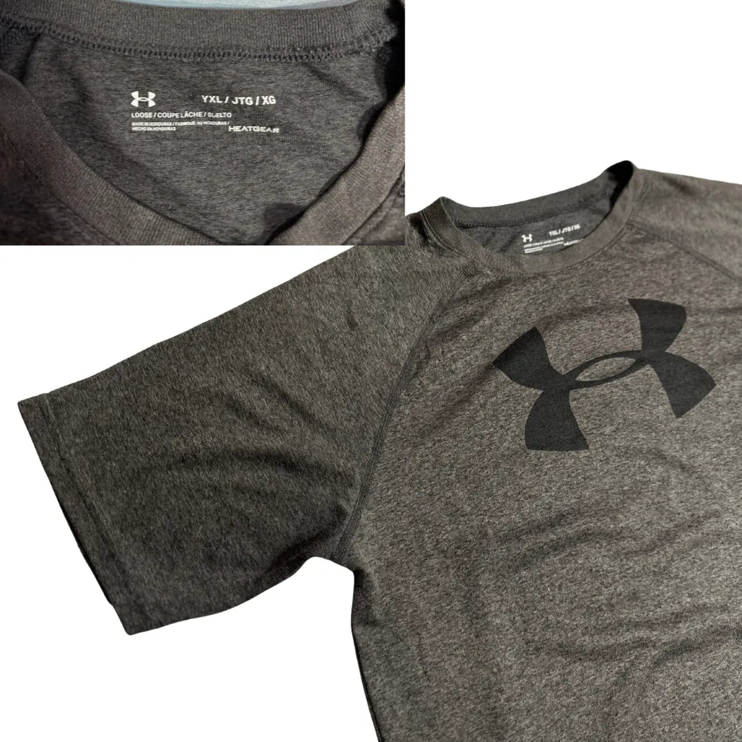 Under Armour Charcoal HeatGear Training Tee