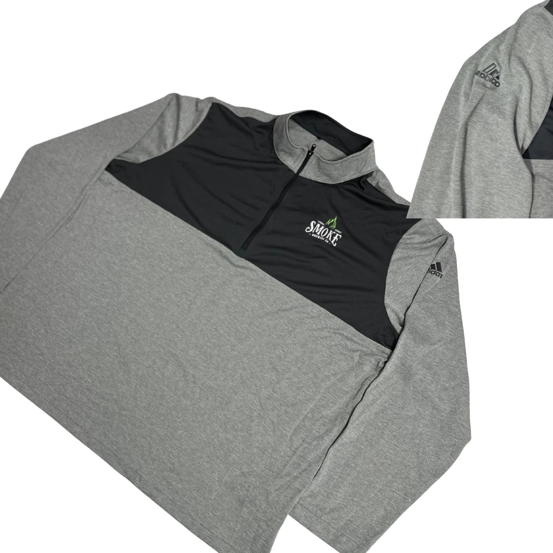 Adidas Quarter Zip Performance Training Pullover