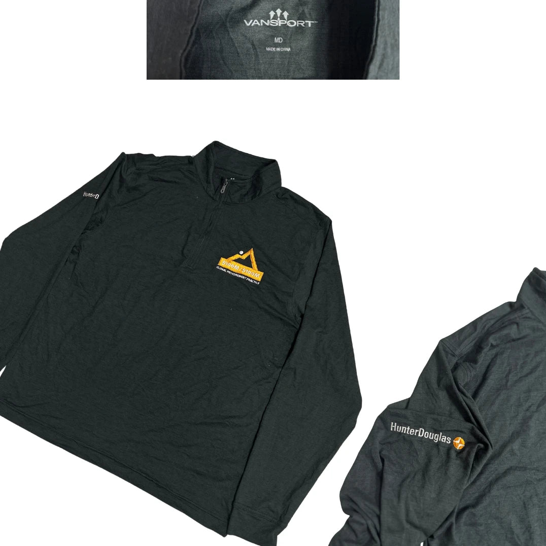 Vansport Lightweight Quarter Zip Performance Pullover