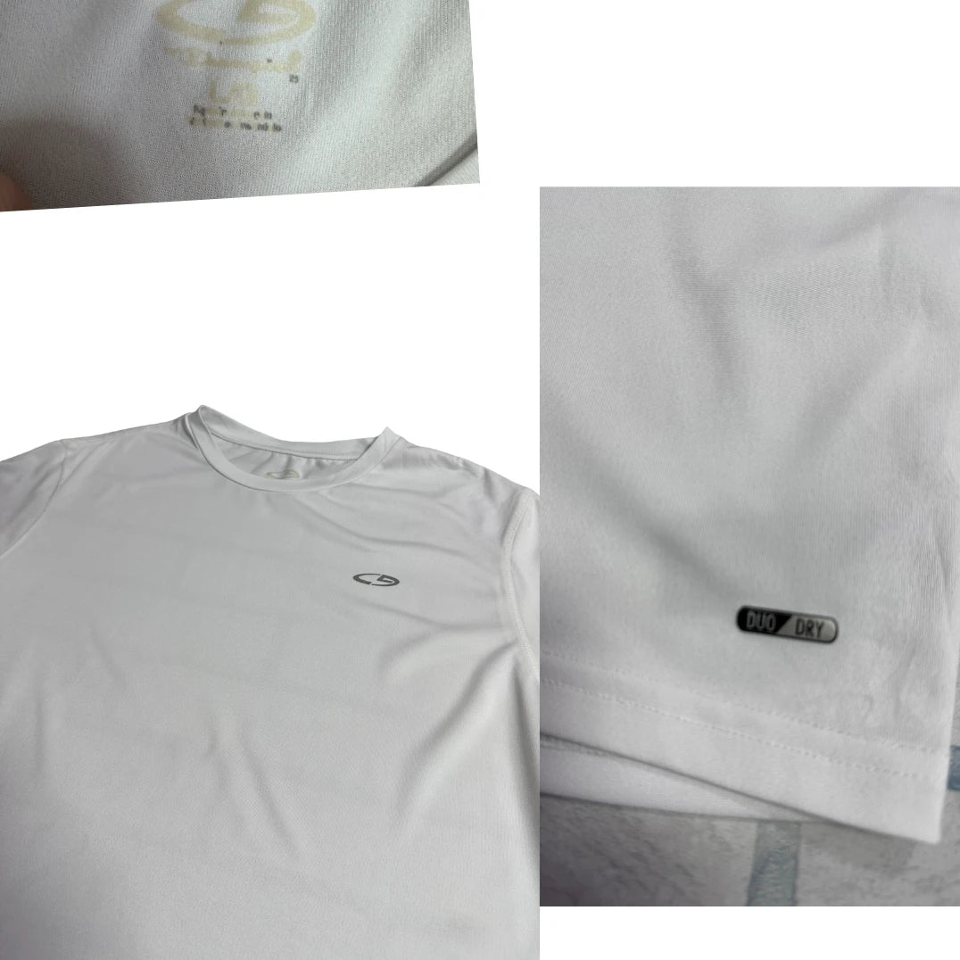 Champion Duo Dry Performance Active T Shirt – White Edition 🏃