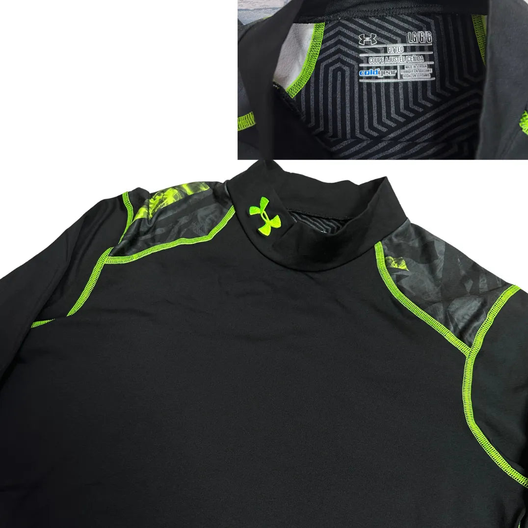 Under Armour ColdGear Fitted Mock Neck Compression Top