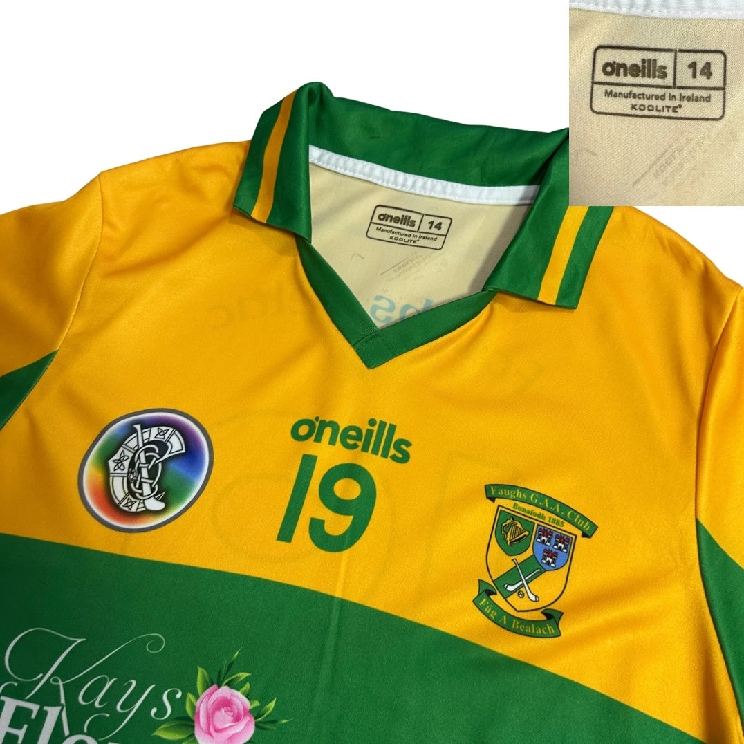 O’Neills Faughs Celtic Sports Jersey No 19