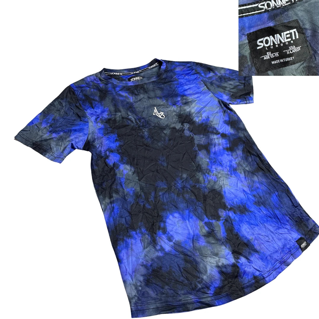 Sonnet® Blue Tie-Dye Performance Tee