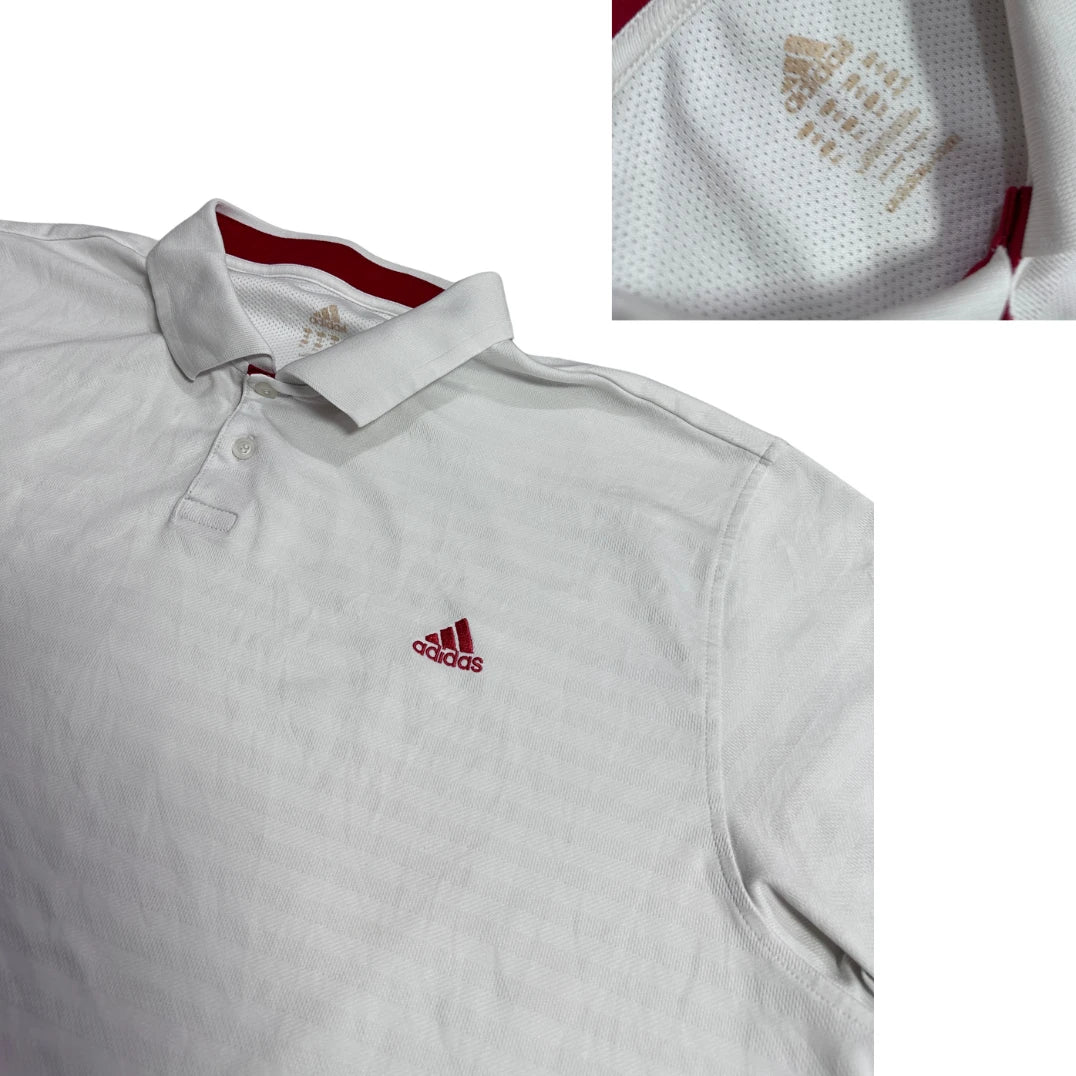 Adidas® Classic White Polo Shirt 3XL