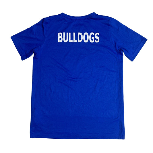 Nike® Dri-FIT Graphic Tee – Bulldog Gym Edition 🔵🐶