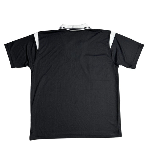 Classic Black Football Referee Style Shirt 🖤⚽