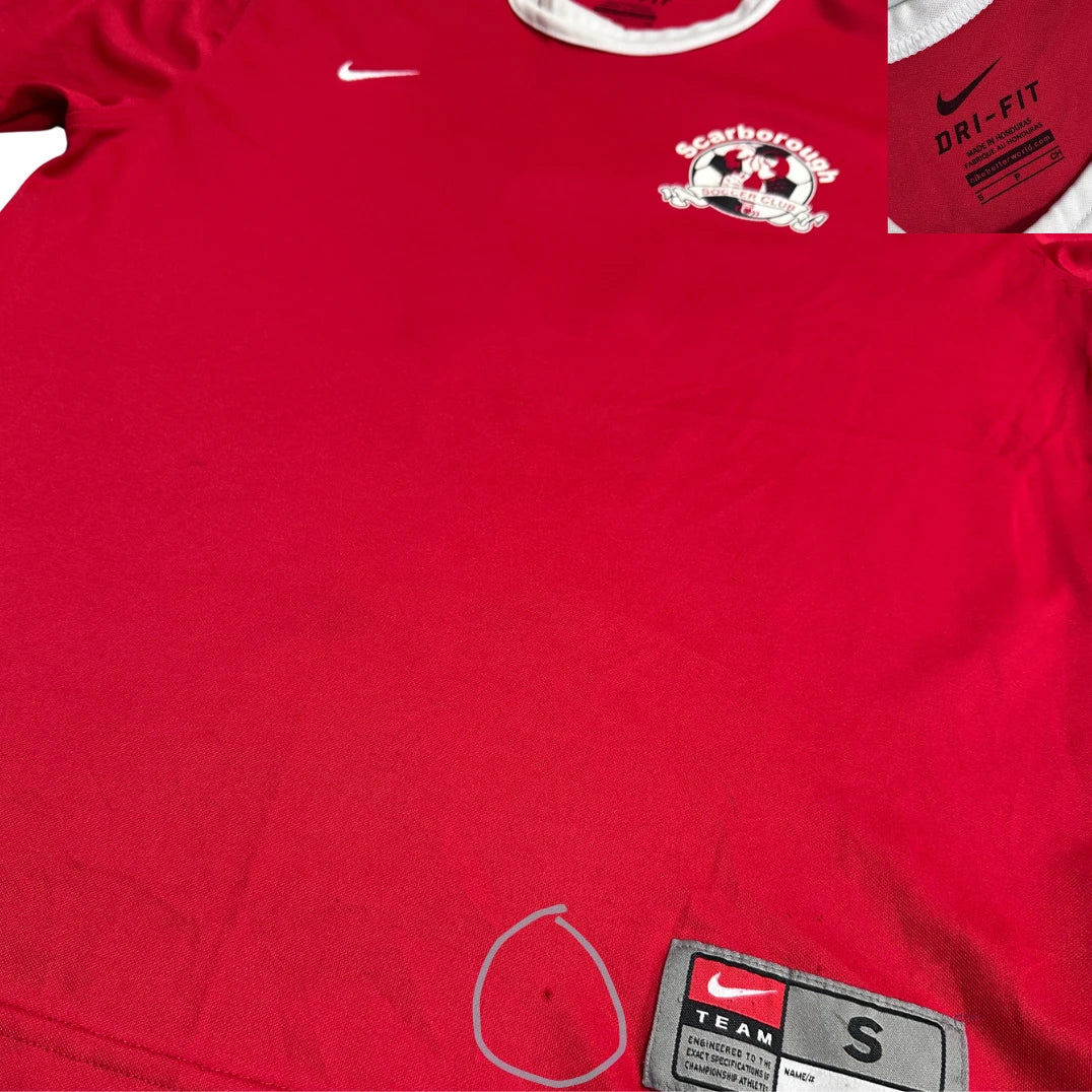 Nike Scarborough Soccer Club Red Jersey 🔴⚽(SMALL)