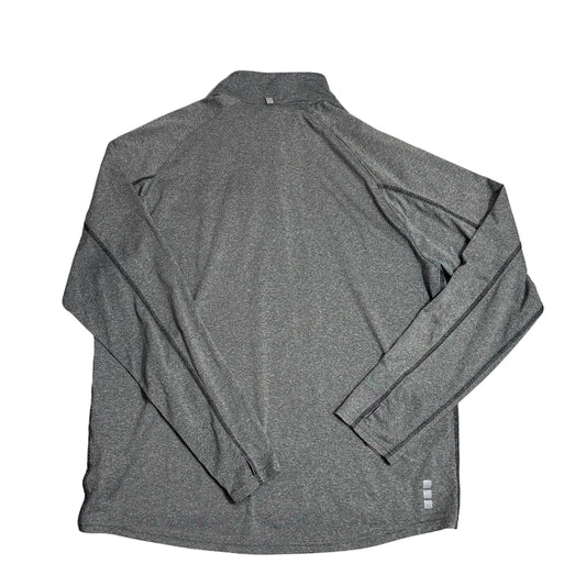 Elevate® Sport Grey Quarter Zip Training Top(L)