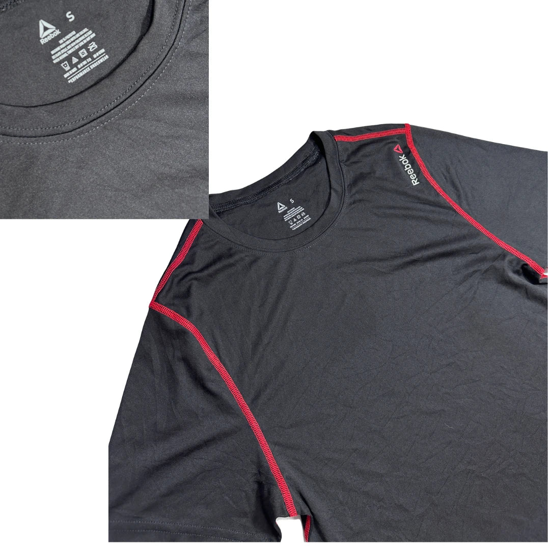 Reebok® Performance Training Tee with Contrast Stitch 🖤❤️(S)