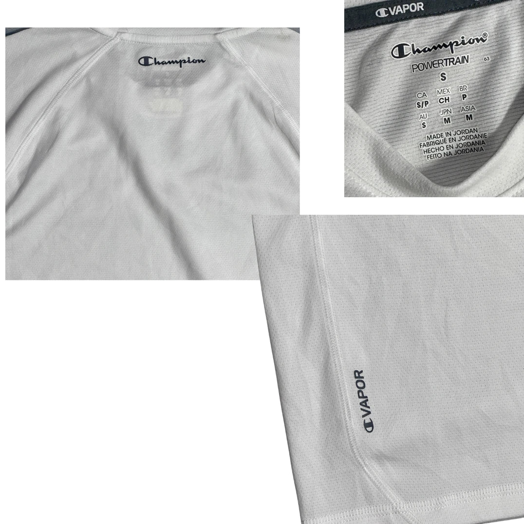Champion® Vapor Performance White Tee(S)