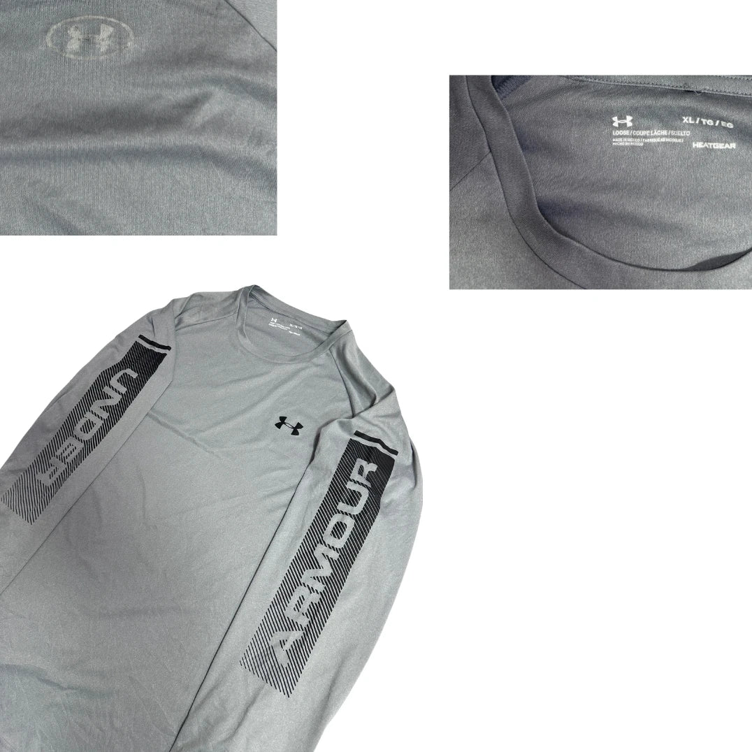 Under Armour® HeatGear Long Sleeve Performance Tee ⚡(XL)