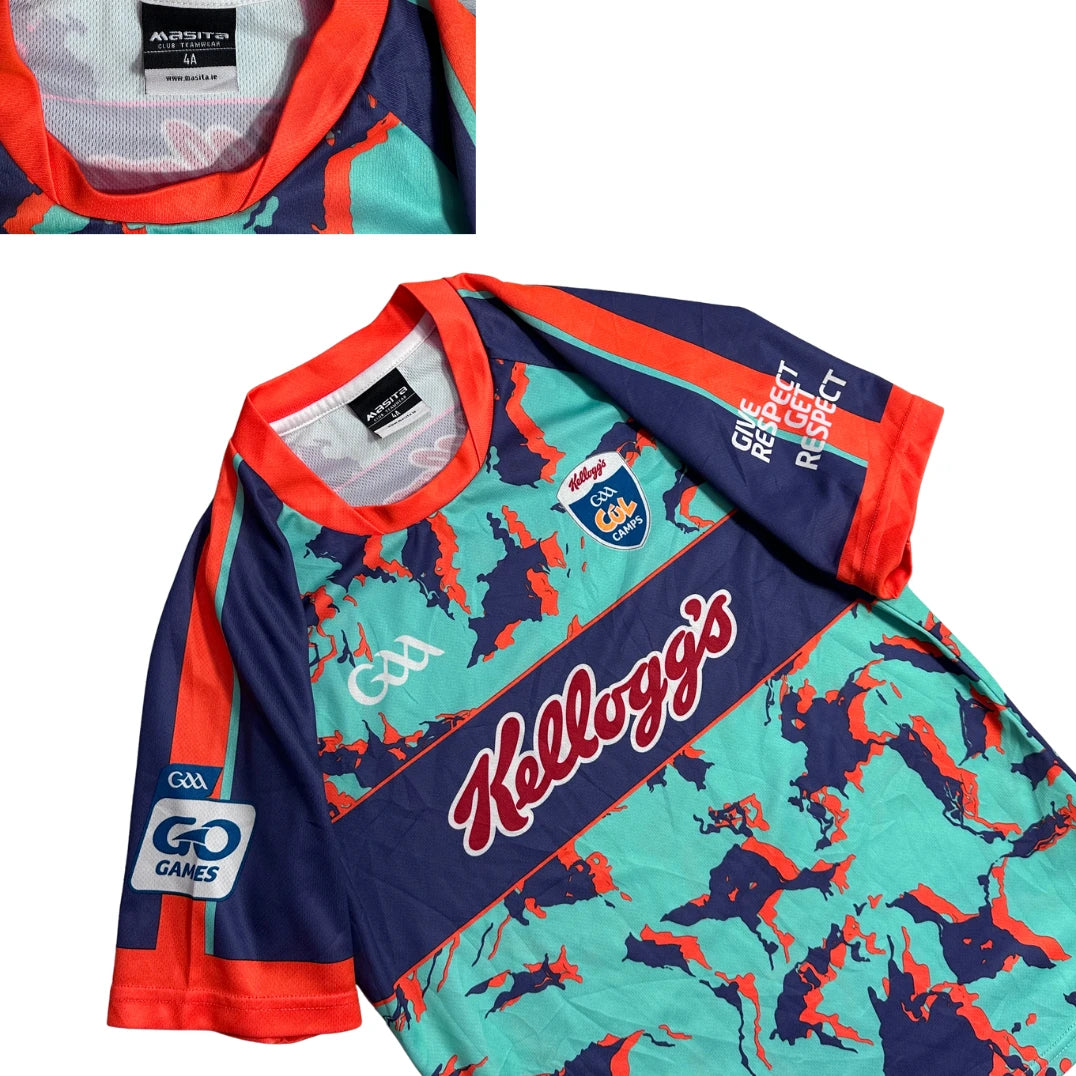 Kellogg’s® GAA Graphic Sports Jersey 🔵🩵❤️(S)