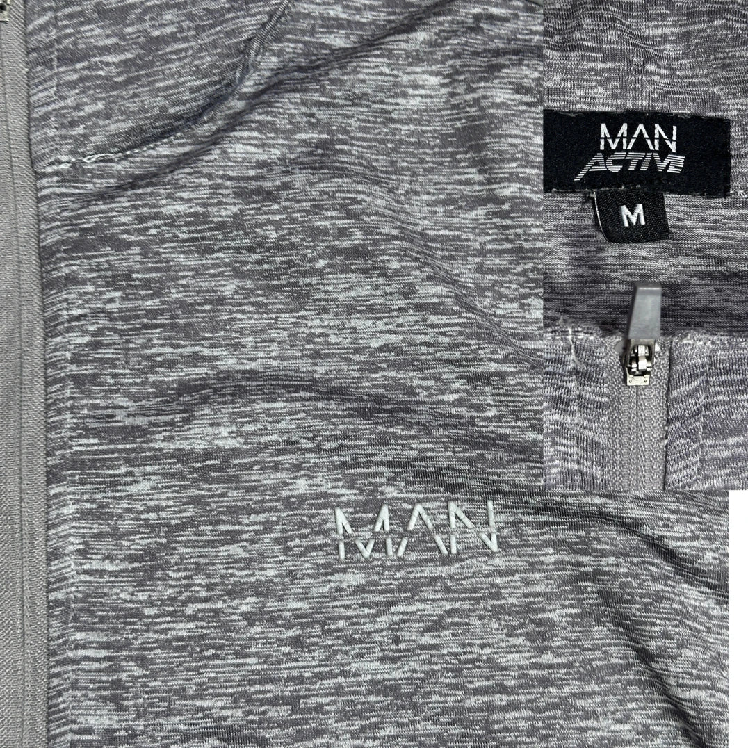 MAN® Active Quarter Zip Performance Training Top(M)