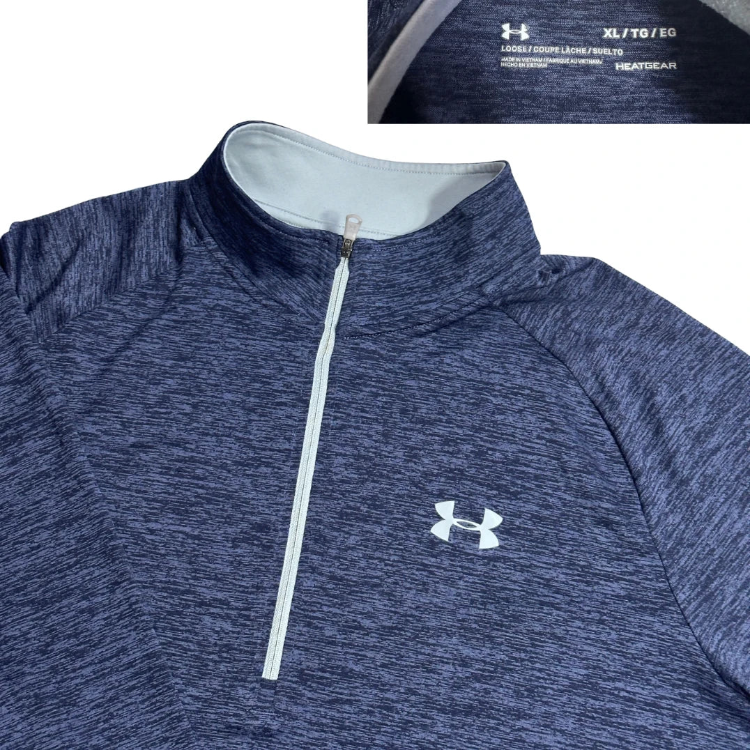 Under Armour® HeatGear Quarter Zip Training Shirt 🔥(XL)