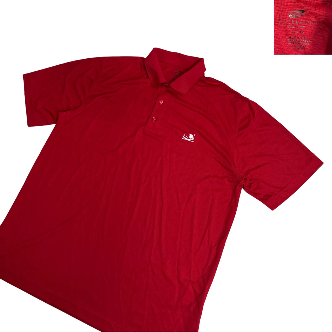 Ultraclub Classic Red Polo Shirt 👕