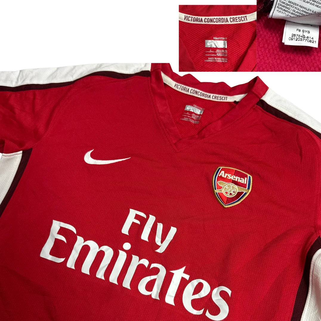 Nike Arsenal Home Jersey Fly Emirates Edition