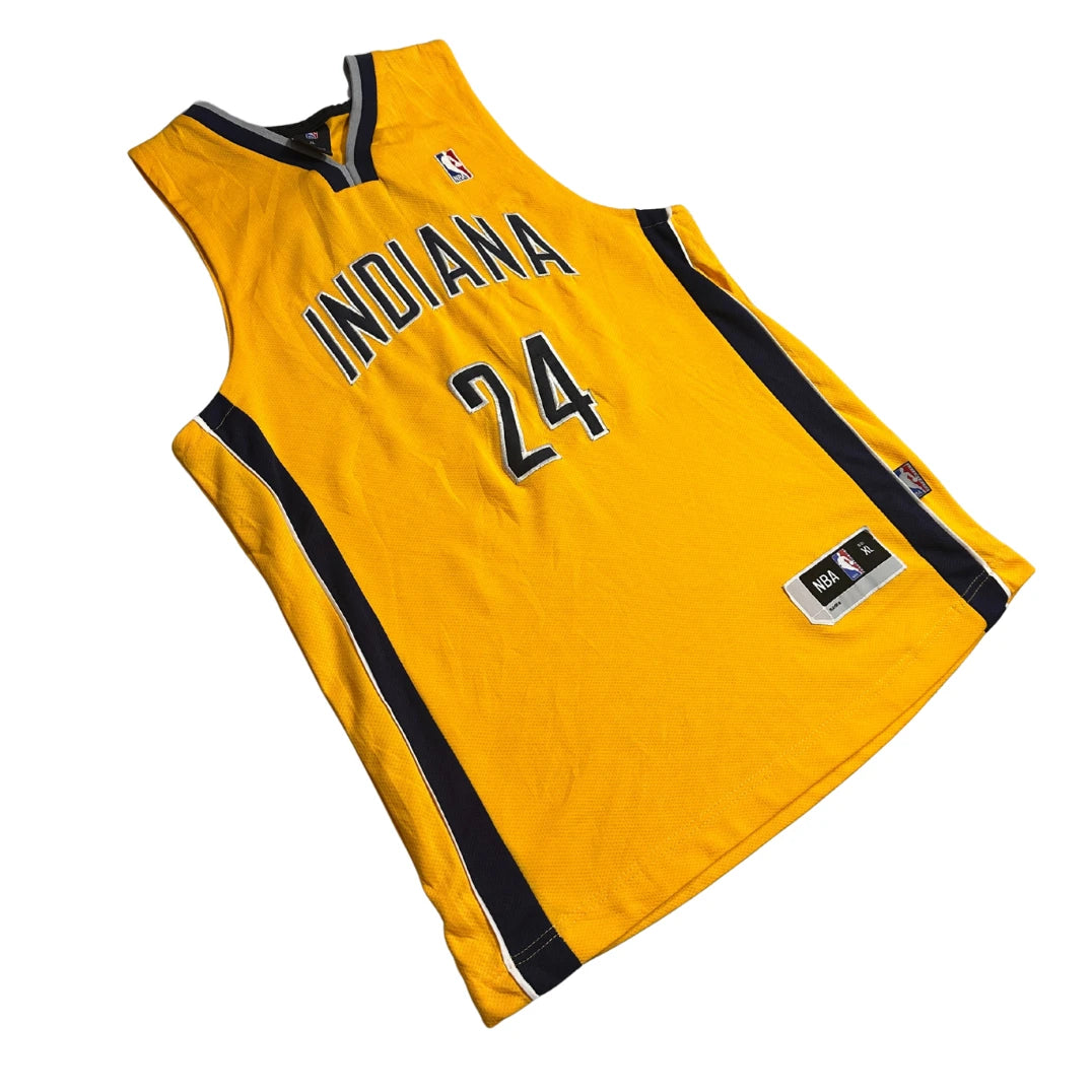 Indiana Pacers Paul George 24 NBA Original Jersey Yellow XL 💛