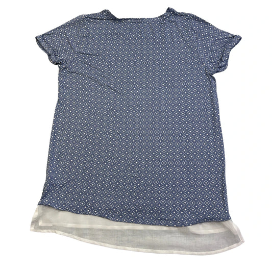 Gina Benotti® Blue Printed Casual Blouse(S)