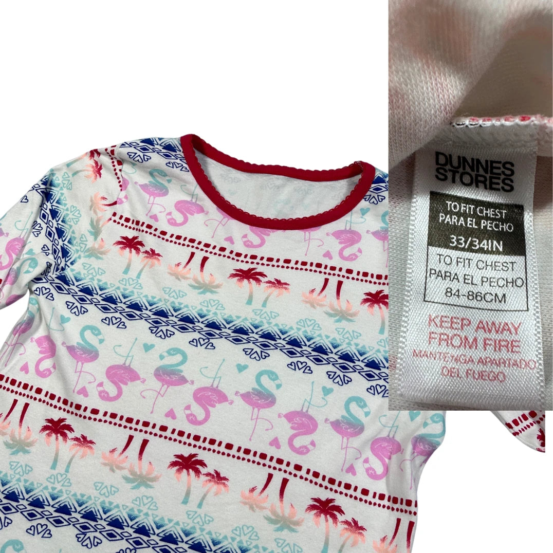 Dunnes Stores White Women's Sleep Top-S T Shirts