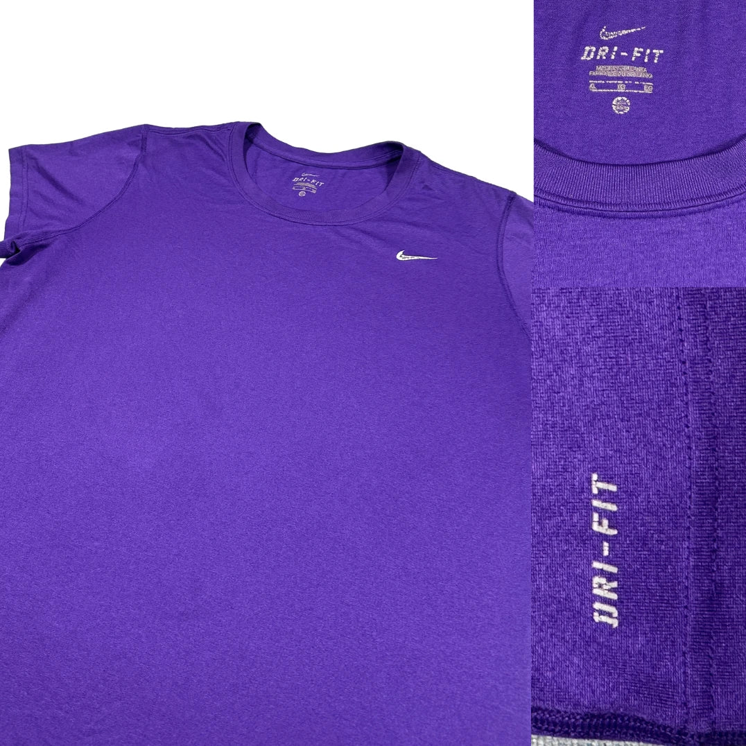 Nike® Purple Dri-Fit T Shirt-XL
