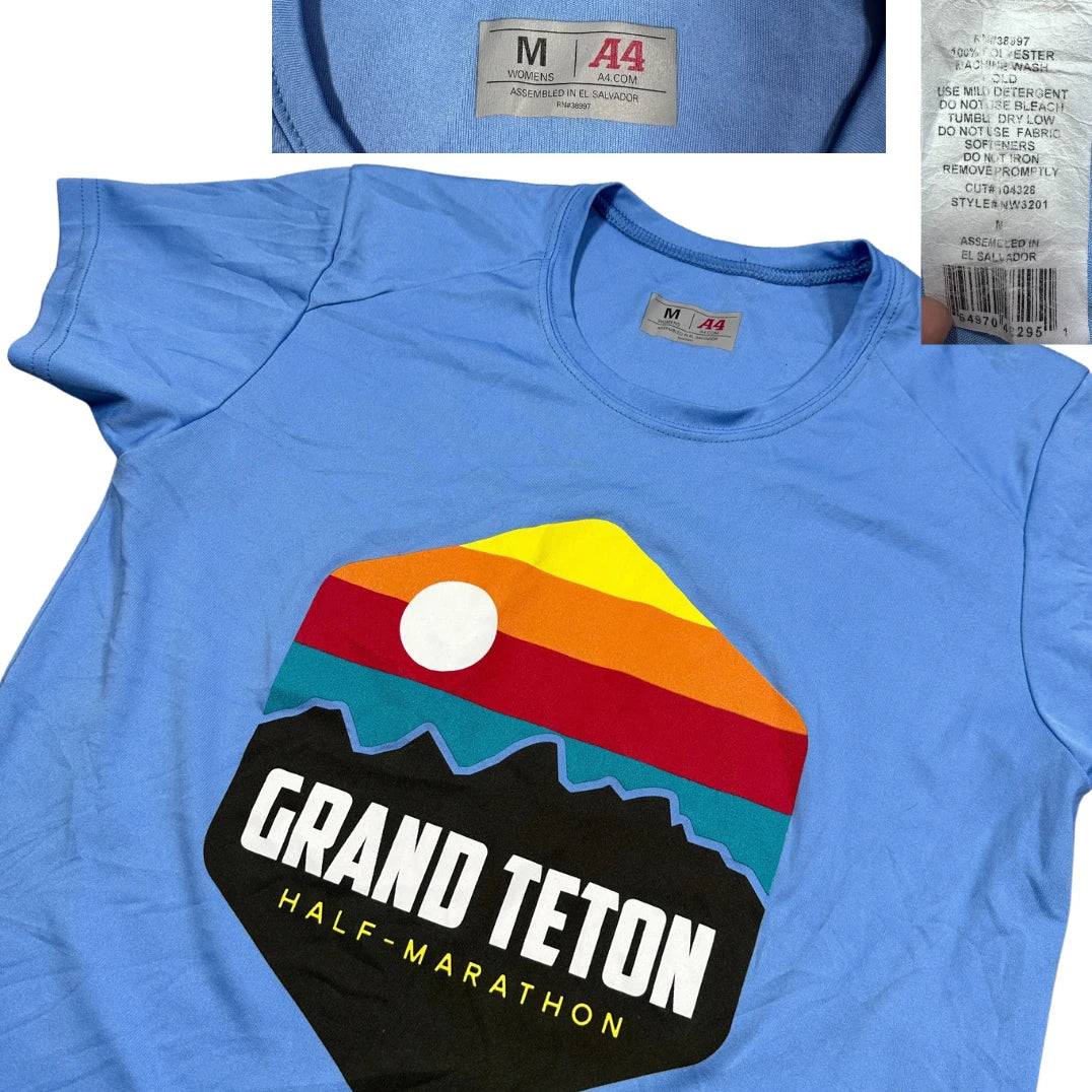 Thrift-and-treasures Blue Women's Shirt Marathon-M A4
