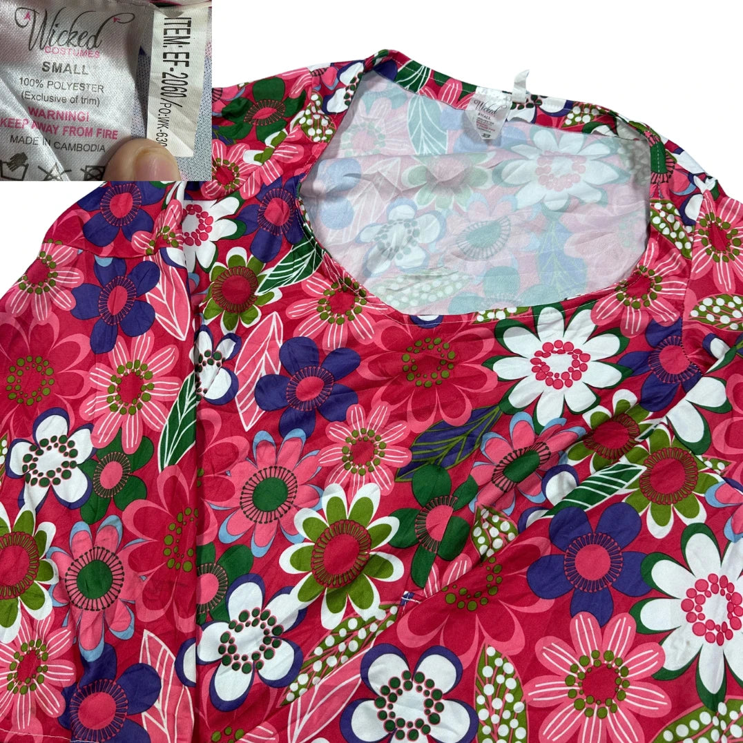 Wicked® Pink Floral Costume Top-S