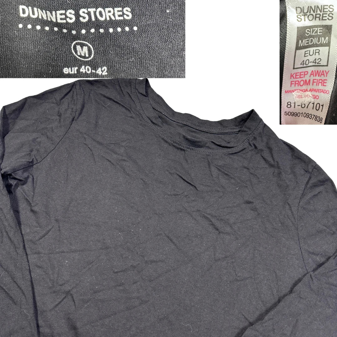 Thrift-and-treasures Black Men's T Shirt-M Dunnes Stores