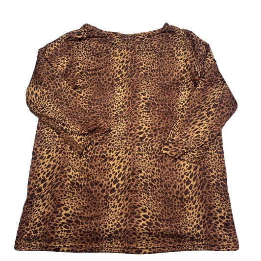 Janina Brown Women's Print Top-EU38 T Shirts