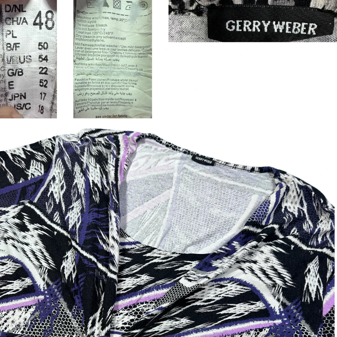 Gerry Weber Purple Women's Sleeve Top-48 T Shirts
