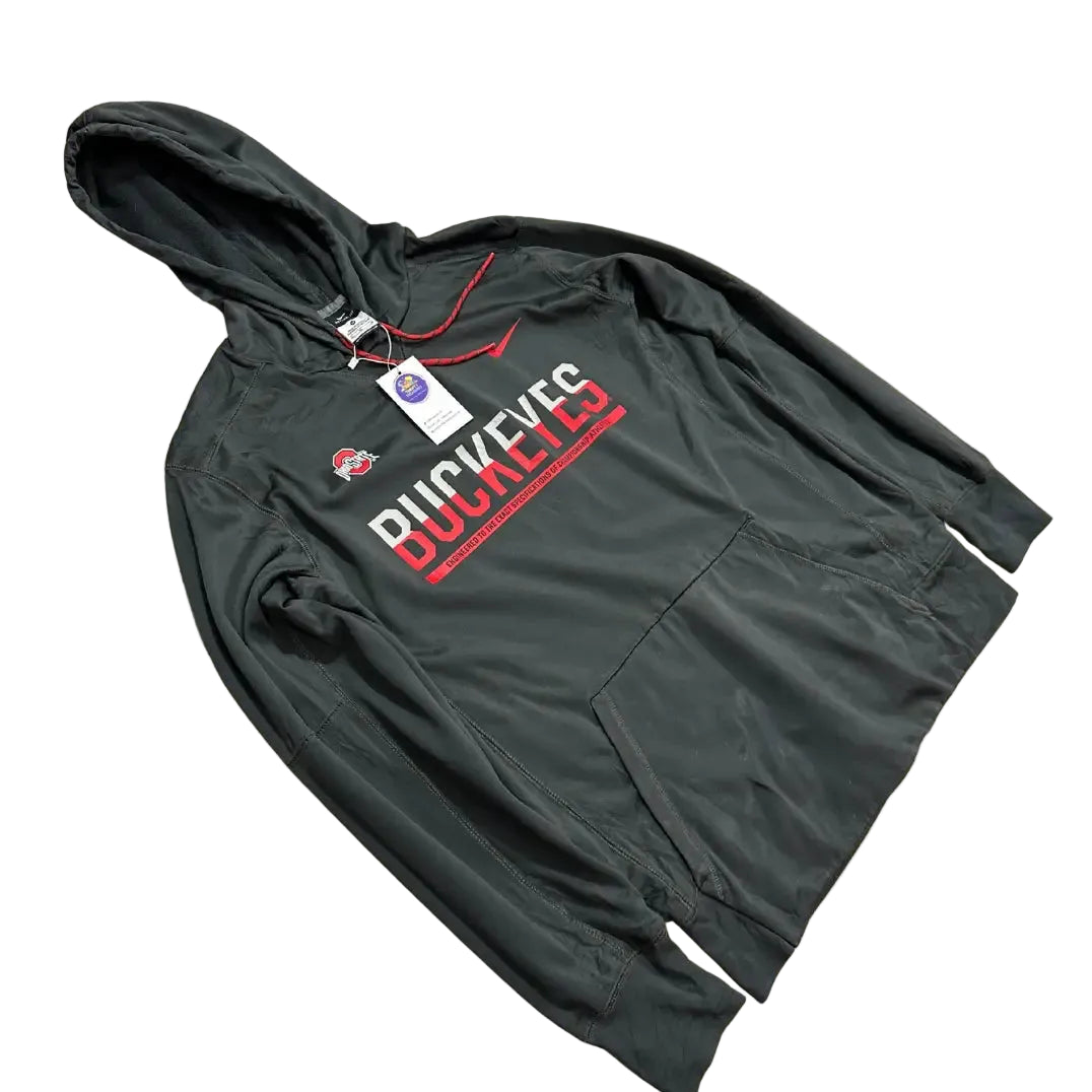 🧥 Nike Therma-Fit “Buckeyes” Hoodie (Men’s M)