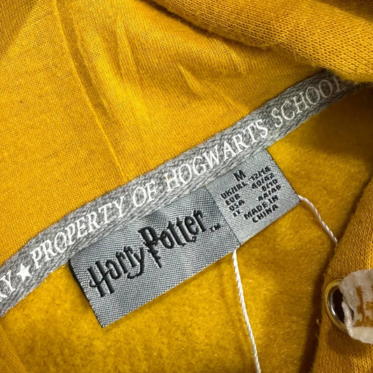 🟡 Harry Potter “Hufflepuff” Hoodie – Official Hogwarts Edition (Medium)