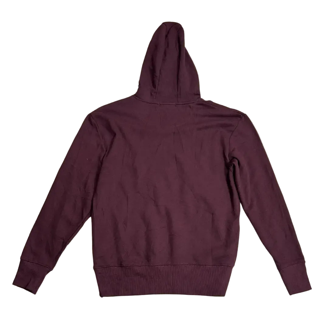 🟣 Primark “Cash and Chaos” Maroon Hoodie – Large